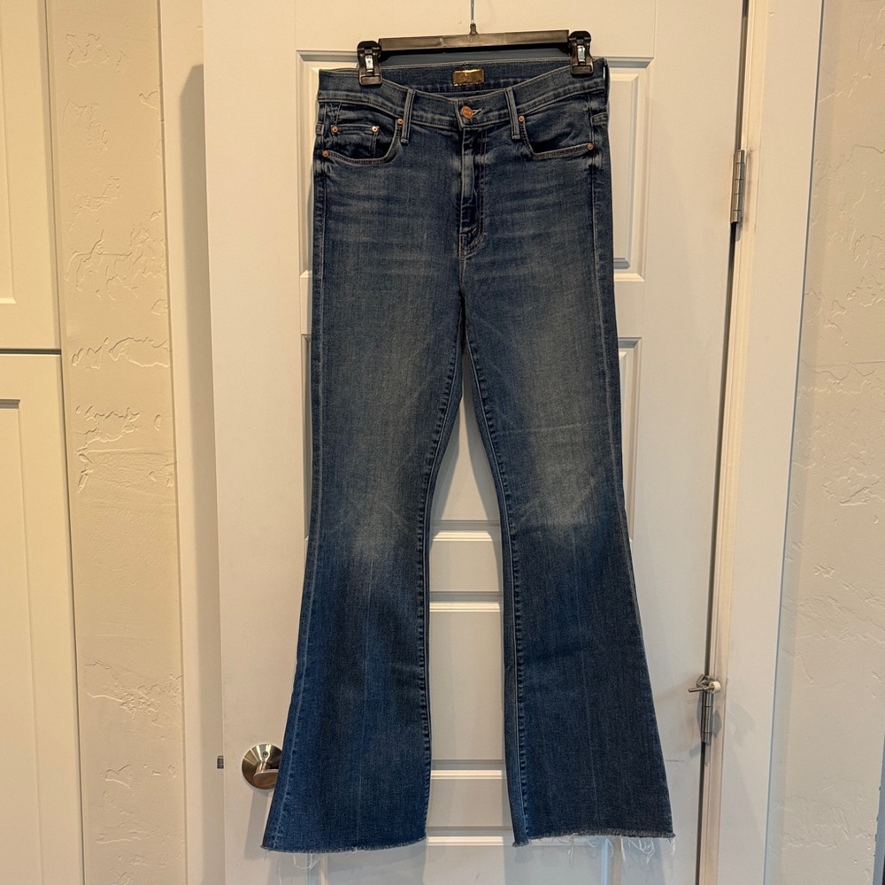 MOTHER The Weekender Fray Walking On Coals-Size 27
